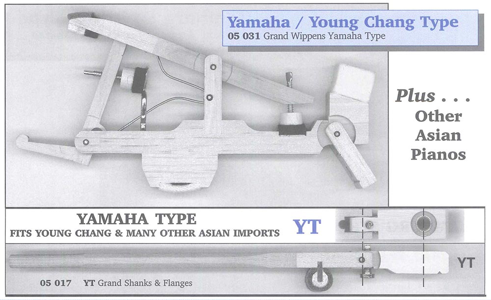 Yamaha/Young Chang Type,plus other Asian Pianos