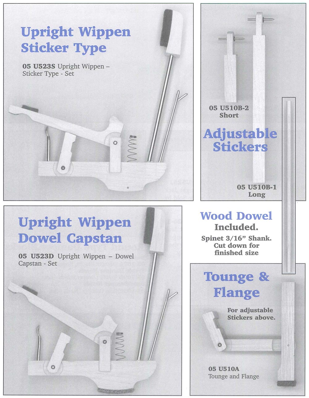 Upright Wippen Sticker Type
