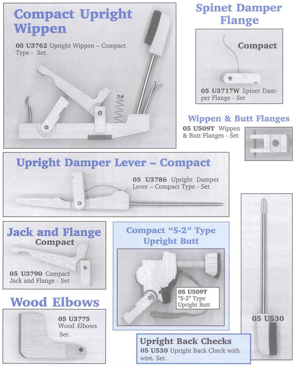 Upright Damper Lever(Compact)